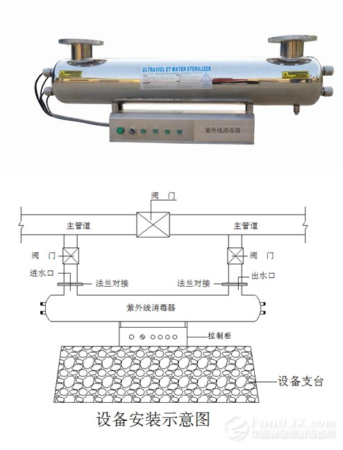 河北冠宇环保设备股份有限公司供水杀菌消毒设备紫外线消毒器