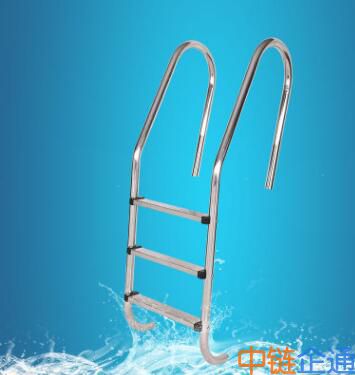 源头厂家批发 美人鱼泳池扶梯 不锈钢泳池单面扶梯 质量保证