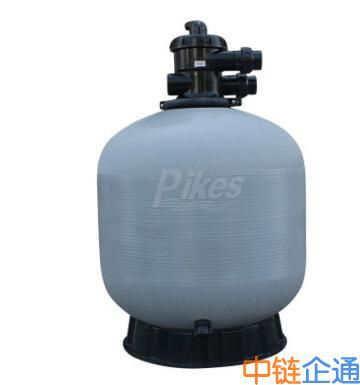 p750石英沙缸过滤器 别墅游泳池沙缸过滤水泵 高精度净化过滤设备