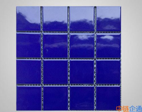 深蓝色 73 73泳池马赛克 7307 泳池水瓷砖