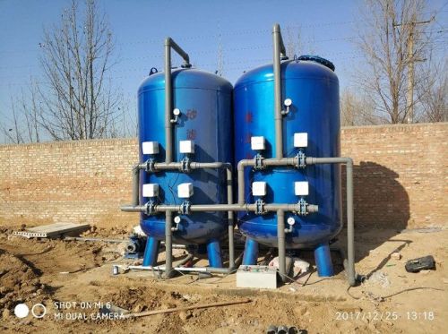 含双滤料  多介质 活性炭 石英砂过滤器