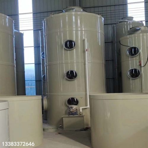 废气处理 电镀车间废气治理 元润环保PP喷淋塔