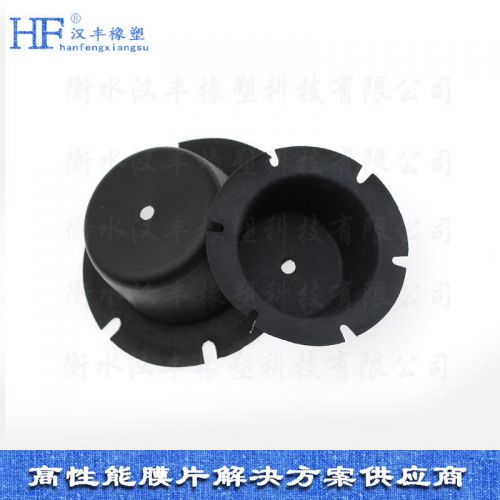 定做橡胶滚动阀膜片帽式夹布膜片丁腈夹布膜片