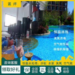 郑州蓝洋水处理设备公司景观水处理设备 鱼池 人工湖 温泉酒店 游泳池过滤循环系统