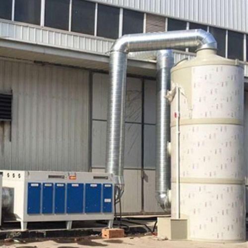 UV光解光氧催化废气净化器 注塑车间除味环保设备