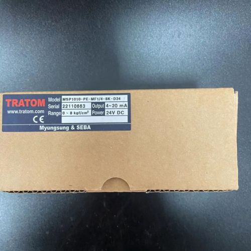 韩国seba原装进口压力传感器MSP1010-PE-MF1/4-8K-D24