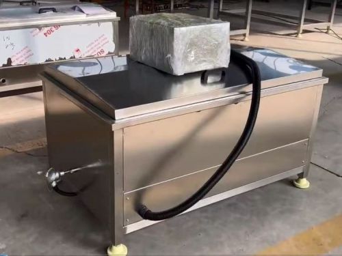 小型巴氏灭菌机蔬菜小龙虾漂烫槽笋子饮料杀菌槽