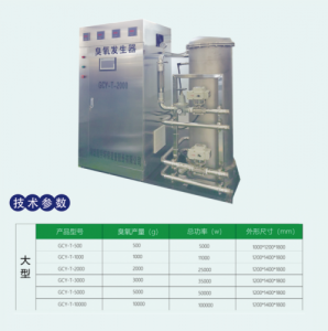 河北冠宇环保设备股份有限公司大型臭氧消毒设备