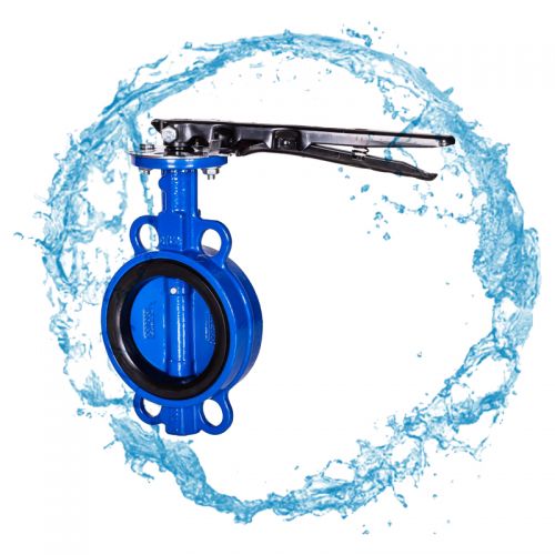 蝶阀D71X/D371X对夹式快开阀门气动电动消防给水市政管网