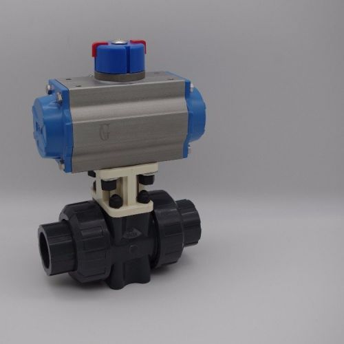 大量供应 法兰式涡轮 GF PVC 546型手动球阀 供应尺寸DN15-DN100