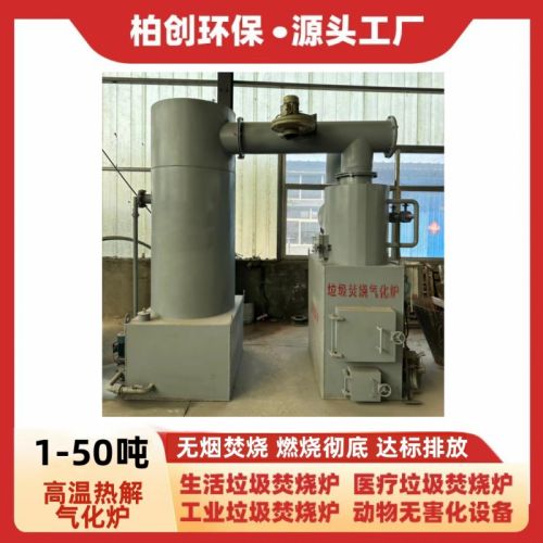 生活垃圾焚烧炉 供应工业固废气化炉 高温热解汽化炉 动物焚烧炉