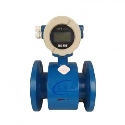 海水污水表电子流量计橡胶 一体式四氟耐酸碱腐蚀 泥浆电磁流量计水