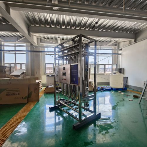 GMP车间水认证多效列管蒸馏水机冠宇LD200-5高效节能