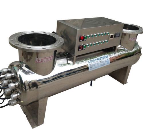 UV紫外线消毒器管道过流式杀菌器泳池饮用水二次供水杀菌净化