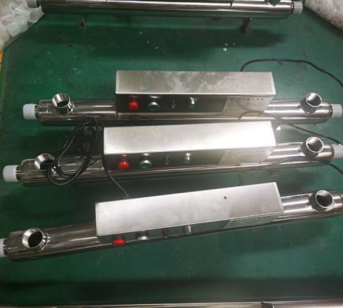小区二次供水鑫冠宇紫外线消毒器GYC-UVC-1500KW化工厂污水处理
