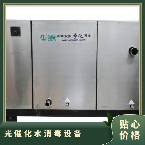 冠宇牌AOP光催化反应器结合双氧化水工艺185nm和254双波段可OEM