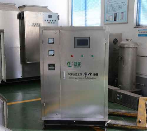 O3+UV混合发生器河道水净化处理一体机AOP 氧化催化系统模块