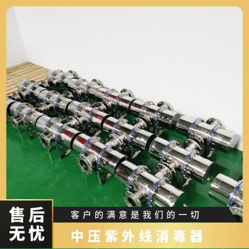 冠宇环保一体中压紫外线消毒器带西门子PLC杀菌率高支持定制