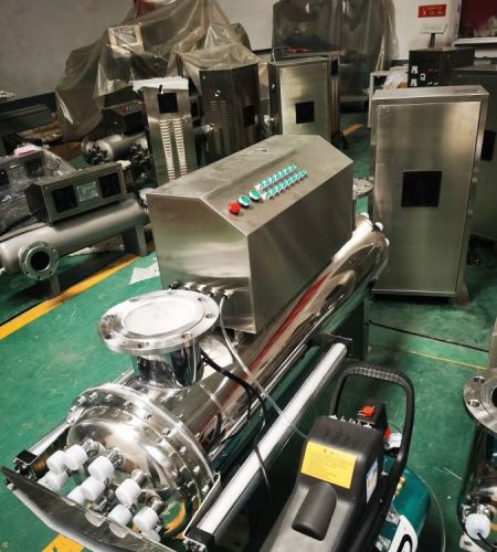 冠宇自来水厂消毒杀菌设备 过流式紫外线 不锈钢材质 自动清洗 可定制