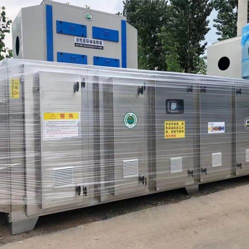 厂家直供低温等离子高压电厂废气处理设备不锈钢烟气处理高压电场