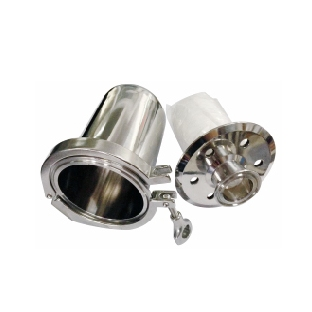 304不锈钢卫生级快装呼吸器卡箍式卡盘快开快接空气呼吸阀38 51