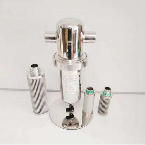 不锈钢压缩空气管路精密过滤器XF9-16 不锈钢蒸汽过滤器