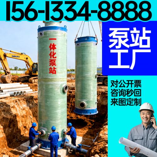 污水提升泵站河北保聚玻璃钢制品有限公司