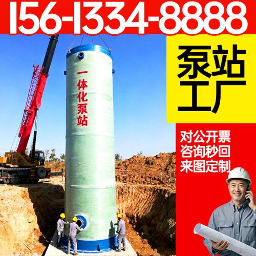 一体化泵站 地埋式 自动化控制 城镇污水雨水提升 洪水排涝 厂家