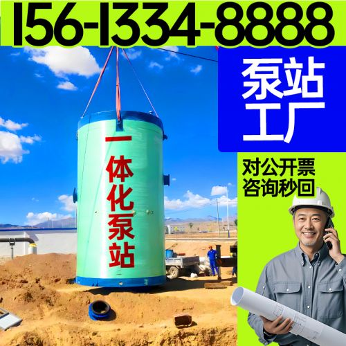 一体化泵站 一体化预制泵站  生产地埋式泵站 提供专业方案