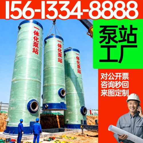 保聚 生产一体化泵站 商用建筑排水一体化污水泵站 精细服务