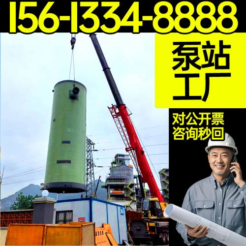 一体化泵站生产  一体化提升泵站 下穿隧道防涝一体化雨水泵站