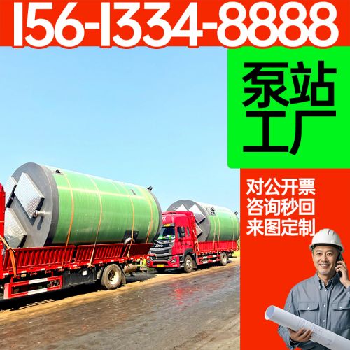 一体化泵站生产 一体化预制泵站 机场车站废水处理智能排水系统 质量保证