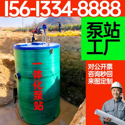 污水提升预制泵站 一体化泵站筒体市政排水一体化预制泵站 保聚厂家