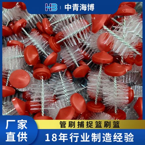 冷凝器专用管刷捕捉篮 在线清洗装置刷篮 防堵耐腐蚀 厂家定制捕捉篮