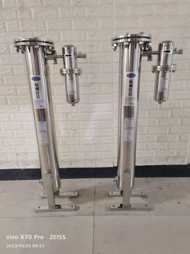  压风管道汽水分离器 压缩空气汽液分离器 高效除油器 气水分离器