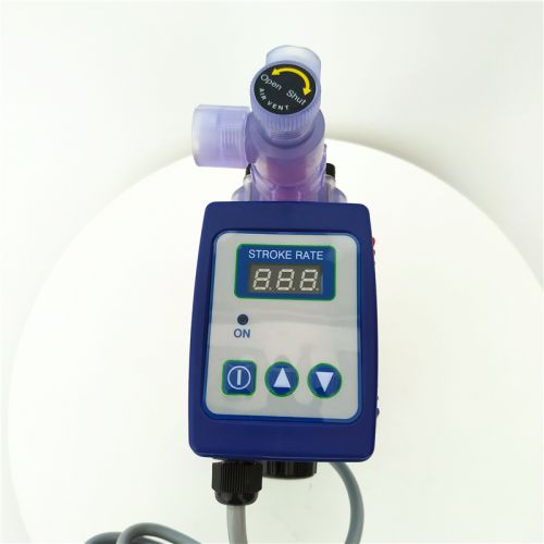 山东朗高电磁隔膜计量泵30L PVC泵头耐腐蚀计量泵