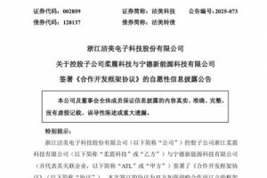 洁美科技牵手宁德新能源 联合开发锂电池复合集流体